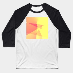 red yellow texture design Baseball T-Shirt